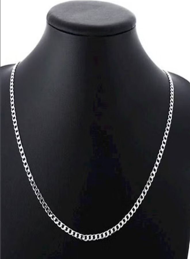 4MM Pole Chain Plated Punk Chain for Men 22inchs - Image 4