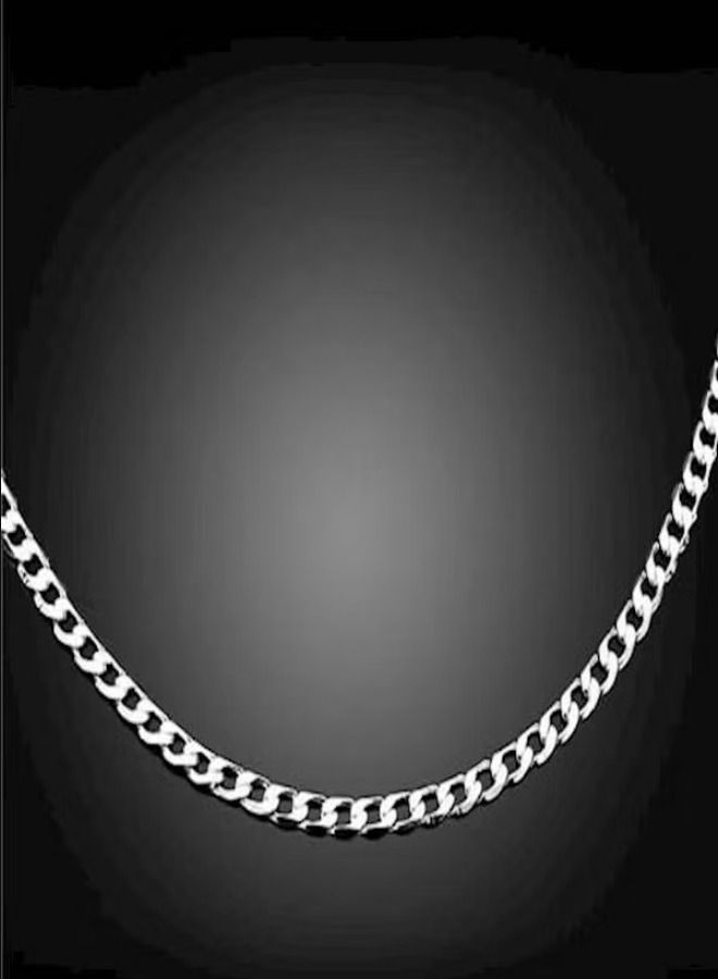 4MM Pole Chain Plated Punk Chain for Men 22inchs - Image 2
