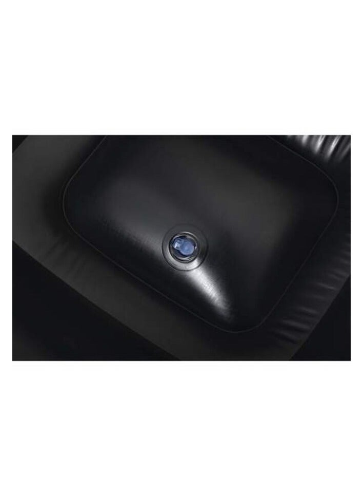 بست واي بيست واي كرسي هوائي قابل للنفخ ذو سطح ناعم جرافيتي متعدد الألوان 112x112x66 سم - Image 5