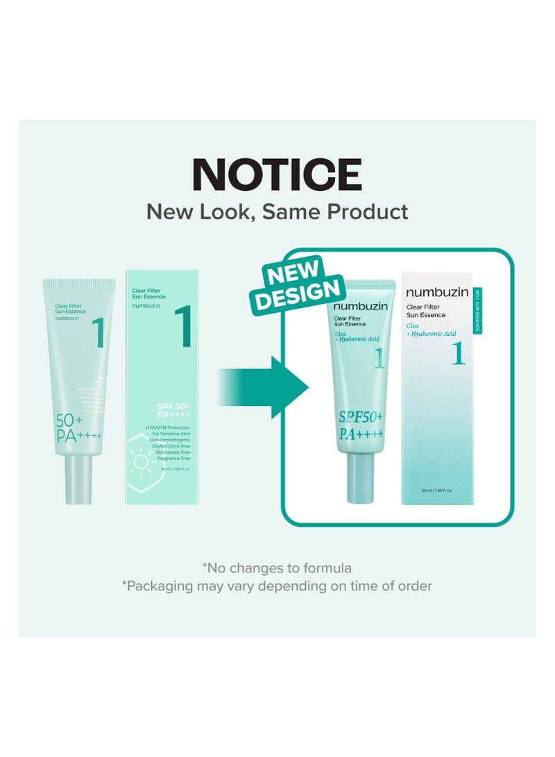 numbuzin Clear Filter Sun Essence - Image 2