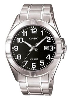 CASIO Casio His & Her Black Dial Stainless Steel Band Couple Watch MTP/LTP-1308D-1BVDF  - Image 2
