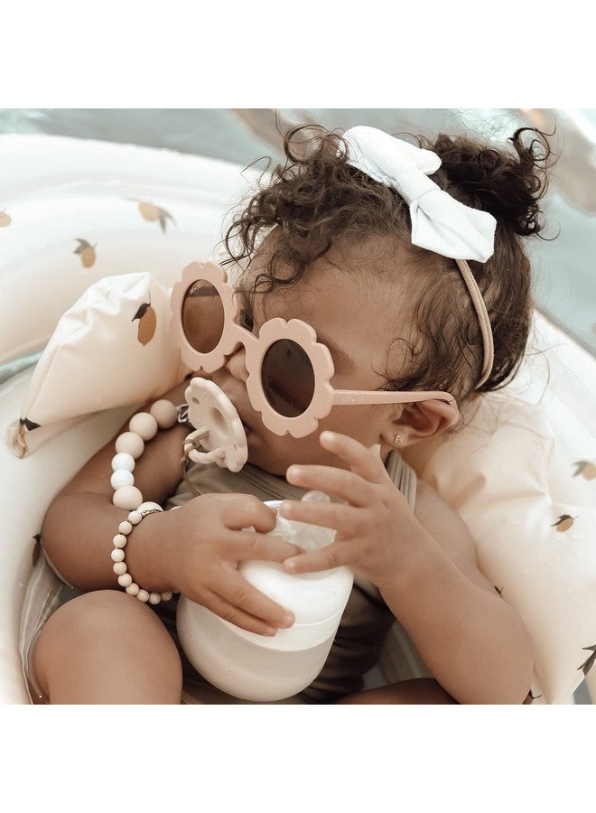 Ali+Oli Silicone Pacifier Clip For Baby (Natural) 100% Foodgrade Bpa Free Newborn Pacifier Holder Infant Binky Clip For Baby Boy Or Girl - Image 3