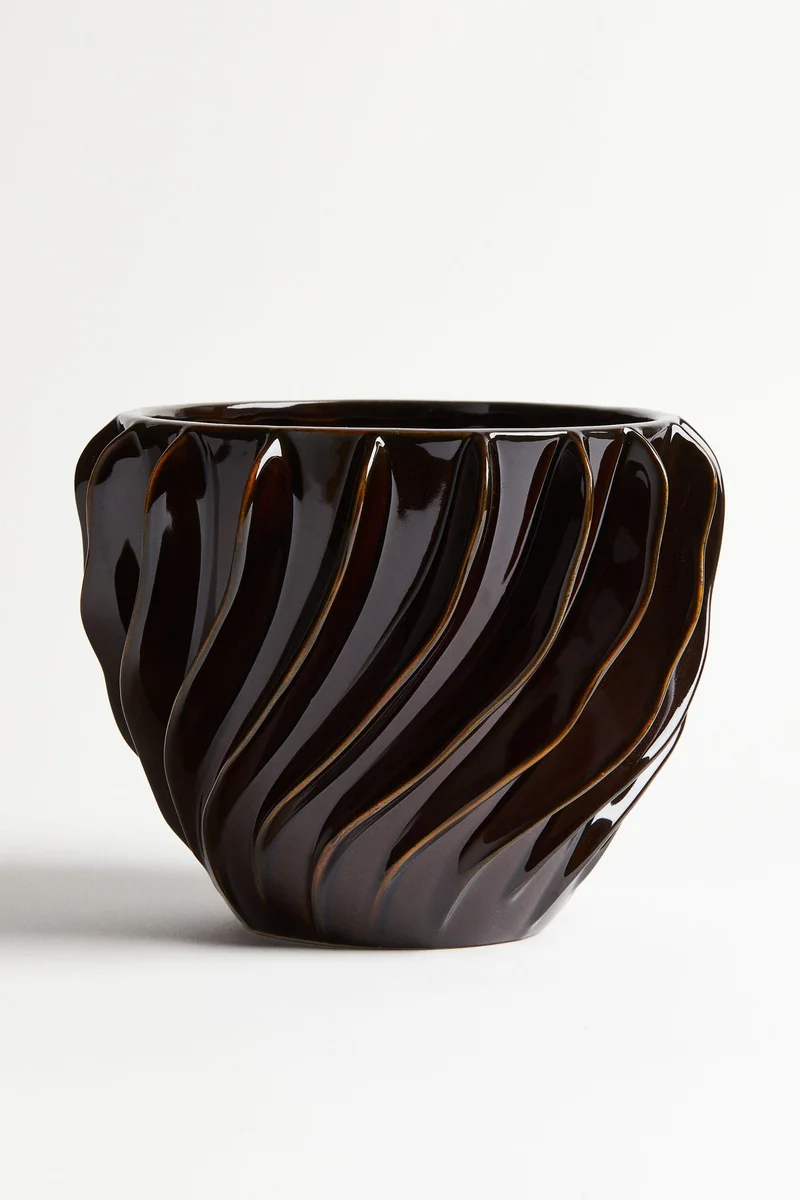 H&M Large stoneware plant pot