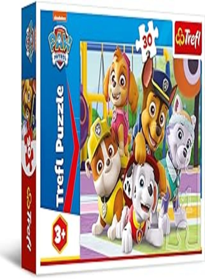 Trefl Puzzles - "30" - Paw Patrol always on time/Vaicom PAW Patrol 18286
