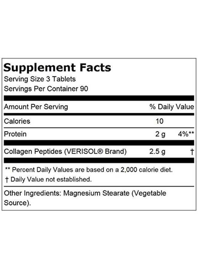 Lindberg Collagen Peptides Supplements | 270 Tablets | for Hair, Skin, and Nails | Skin Rejuvenator with Verisol - Image 2