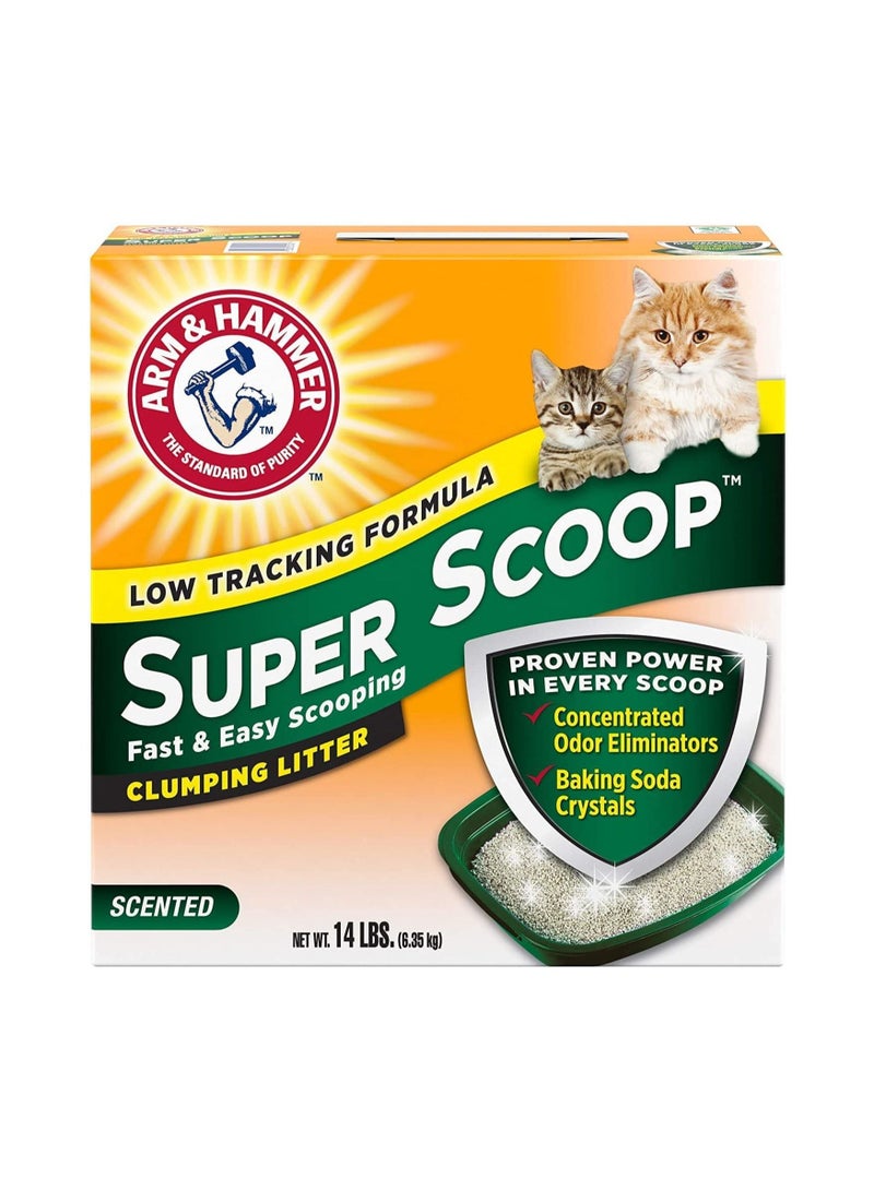 Arm & Hammer Super Scoop Frag Free Clumping Litter 6.35 Kg - Image 1