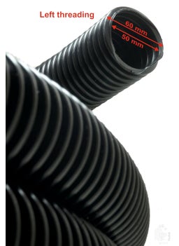 RODAK RODAK Vacuum Cleaner Hose 50mm Inner Diameter 60 mm Outer Diameter 6m  - Image 2