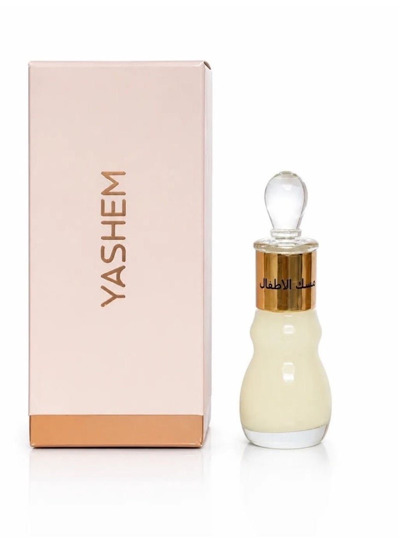يشم عطر بيبي مسك 12 جرام – رائحة ناعمة تدوم طويلاً للأطفال والبشرة الحساسة - Image 1