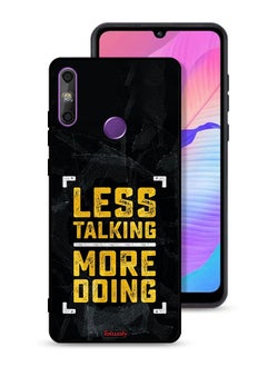 Huawei Enjoy 20e Protective Case Cover Less Talking More Doing