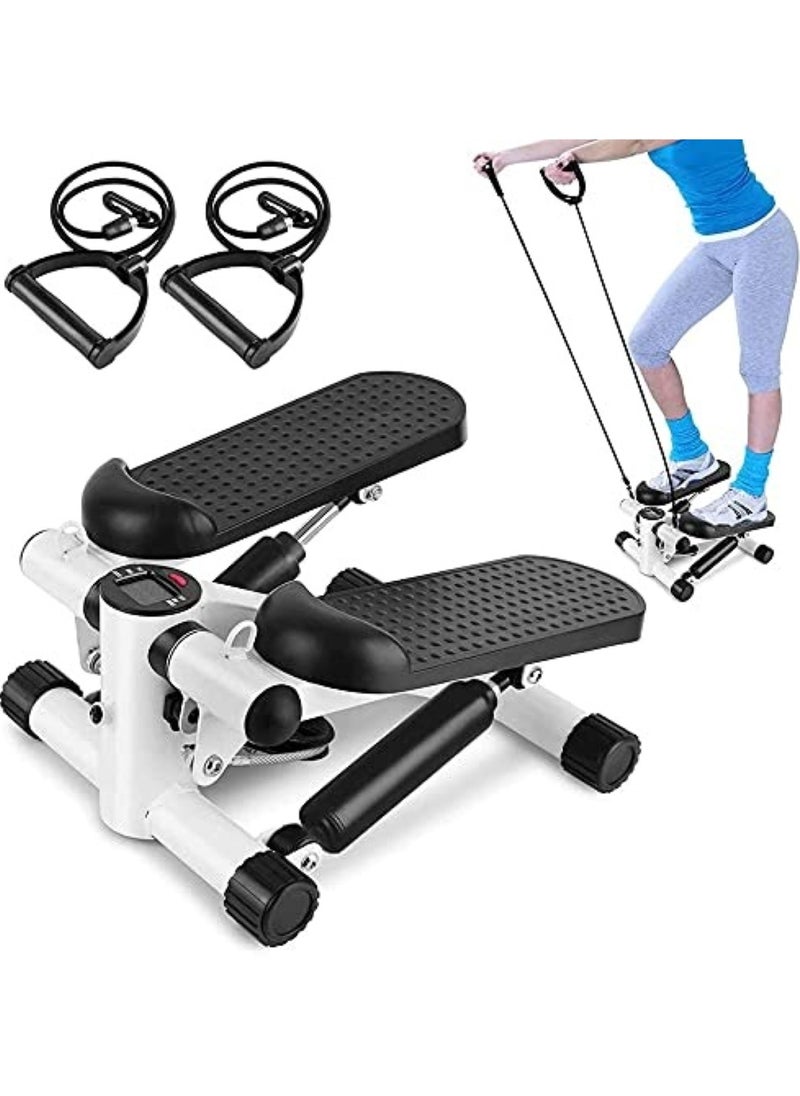 Huitich Compact Mini Stepper with Steel Pipe and ABS Construction Black  - Image 2