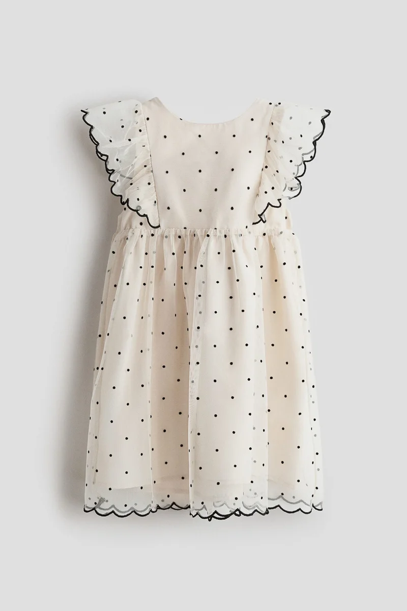 H&M Flounced tulle dress