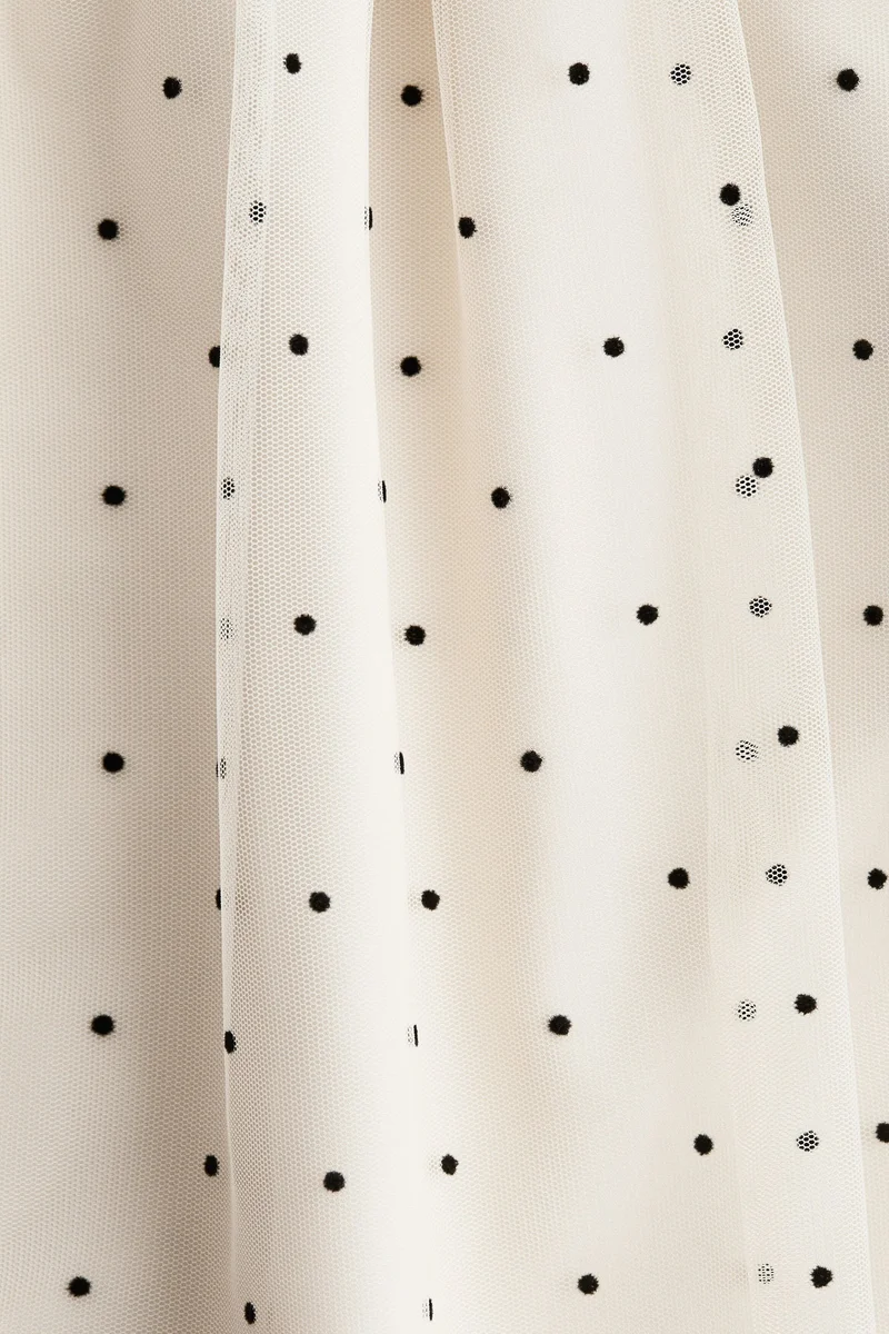 H&M Flounced tulle dress