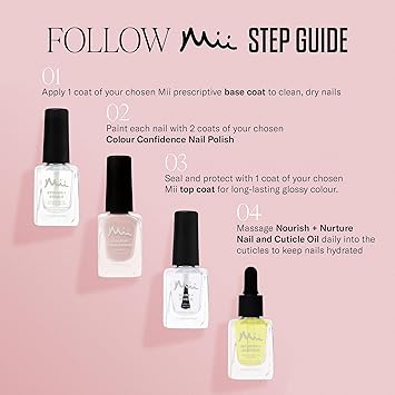 Mii Colour Confidence Quick Dry Nail Polish Long Lasting Nail Polish Fast Drying Nail Polish Nail Strengthening Polish with Nourishing Formula 14ml Nail Paint True Sophisticate Ash Grey - Image 5