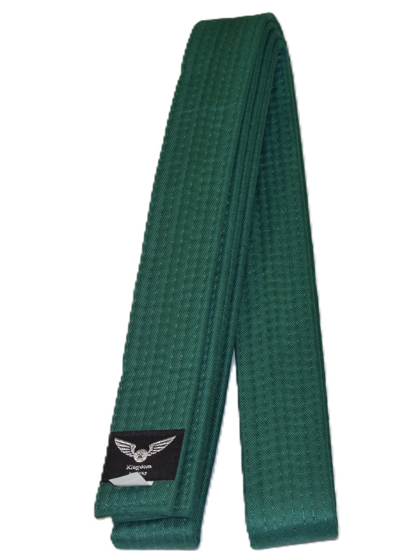 KINGDOM Taekwondo Rank Belt, Green 260cm 