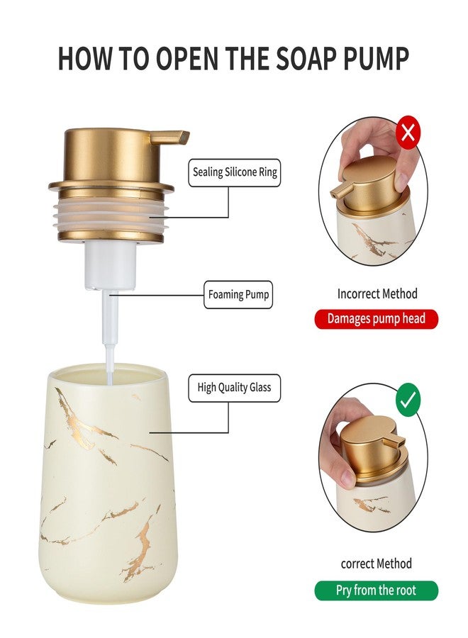 Enra soap Dispenser (Glod Foam Type-Beige) - Image 4