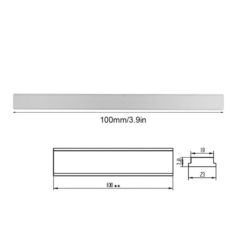 100mm T Slot Miter Track Slider Non Porous Slide Fixture for Woodworking Tool - Image 5