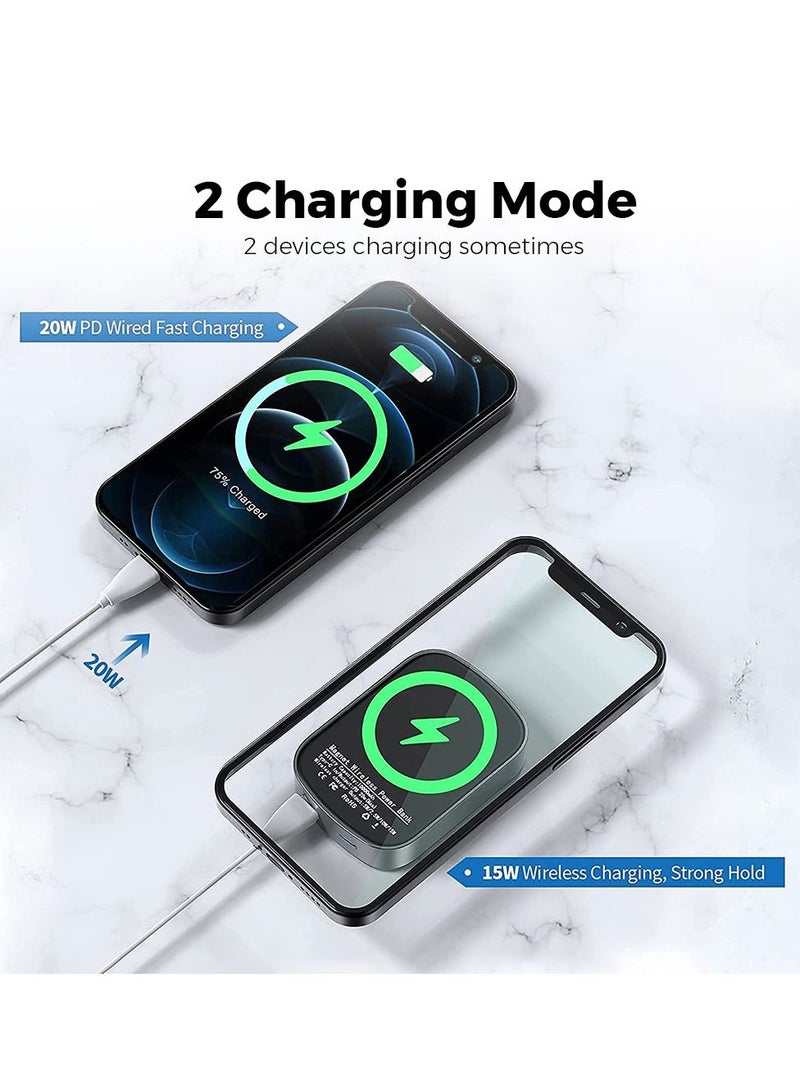 Trands 2 in 1 Magnetic Power Bank 20W PD - Image 5