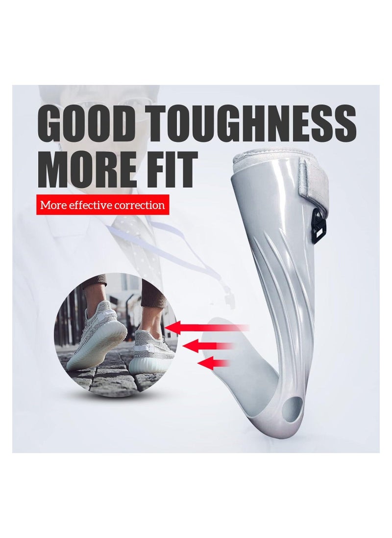 Generic - AFO Foot Drop Brace Splint Ankle Foot Orthosis Walking with Shoes or Sleeping Drop Foot Stabilizer Support for Stroke Hemiplegia Medium Right - Image 1