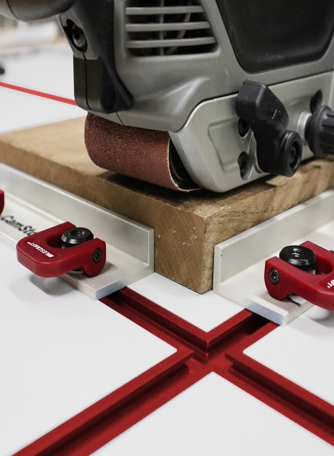 مايلكرافت مايلزكرافت ٤٠٣٢ كام ستوب XL، قطعتان، سريعة الضبط، مسار حرف T، كام ستوب طويل. مؤكسد، بطول ٥-٧/٨ بوصة مع ذراع كام. تصميم منخفض الارتفاع للألواح بسمك ٣/٤ بوصة أو أكثر. - Image 3