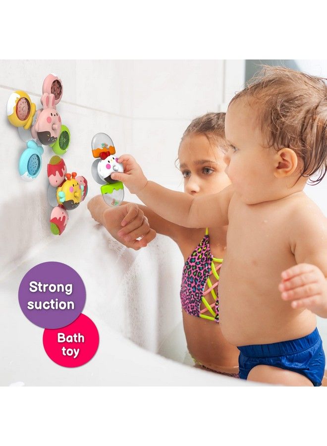 LiKee Suction Cup Spinnerz Toy Baby Bath Toys Fidget Blocks Simple Bubble High Chair Toys Sensory Toys For Infant 1218 Months Birthday Gifts For Toddler 13 And Kids Stress Relief - Image 5