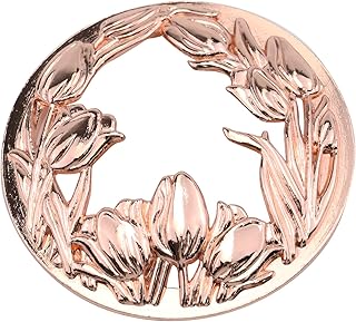 Tsnamay Lid Jar Candle Topper,Rose-flowers Metal Candle Toppers to Burn Evenly Home Decor Accessories Candles Shades - Image 1