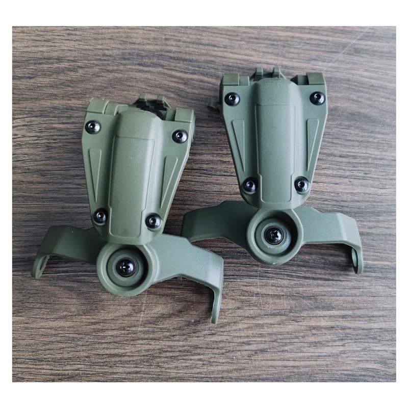 HEARFALCOM ARC Rail Adapter for Tactical Helmet Fast Series Helmets Compatible with Howard Leight Impact Sport Product Model ‎R - 01526 Headphones (Green) - Image 2