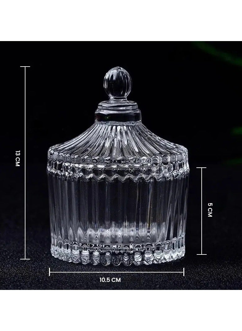 Crystal Glass Bowl with Healing Energy Purification for Bracelets Necklaces Includes 400g White Crystal Shards Crystal Degaussing - Image 4