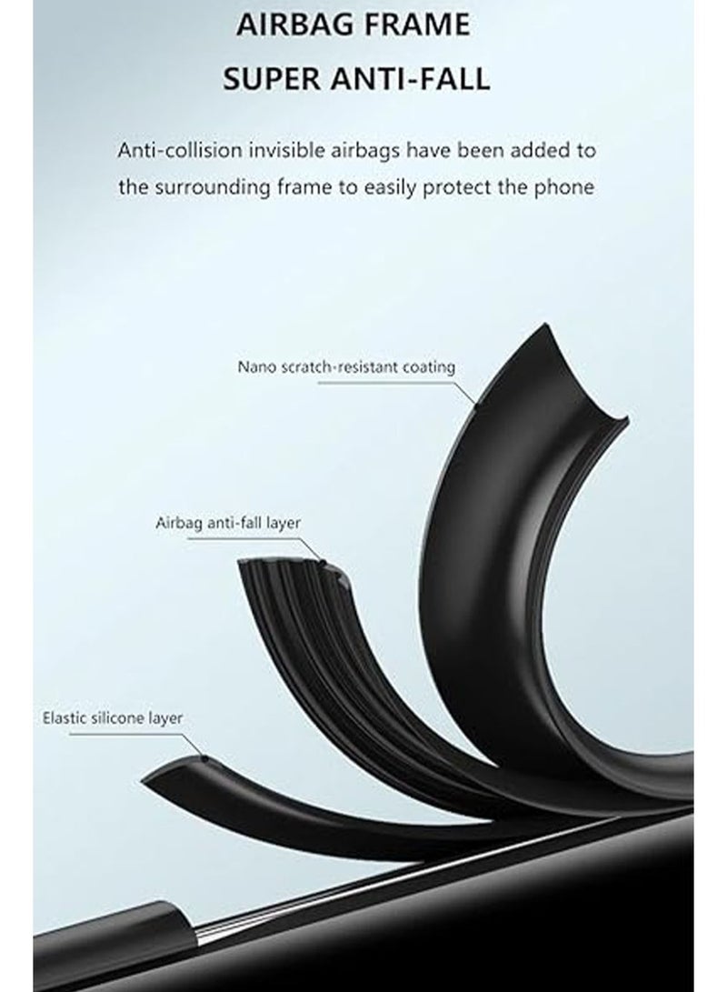 عام حالة متوافقة مع ZTE Nubia Z70 Ultra، جلدية سهلة على البشرة، م_protector_ مطاطي أملس، حواف رأسية مطاطية لحضور الصدمات لـ Nubia Z70 Ultra 5G. - Image 5