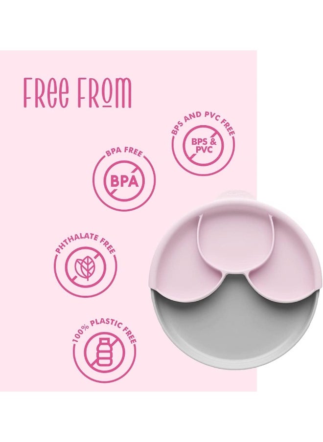Miniware Miniware Healthy Meal Set with Sandwich Plate, Divider, and Detachable Suction Foot  - Image 3
