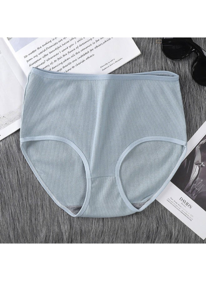 8-pack women's underwear set - made of soft ribbed fabric, available in various pasta colors, comfortable triangle pants (2pcs pink+2pcs black+2pcs purple+2pcs skin tone) ﻿  - Image 3