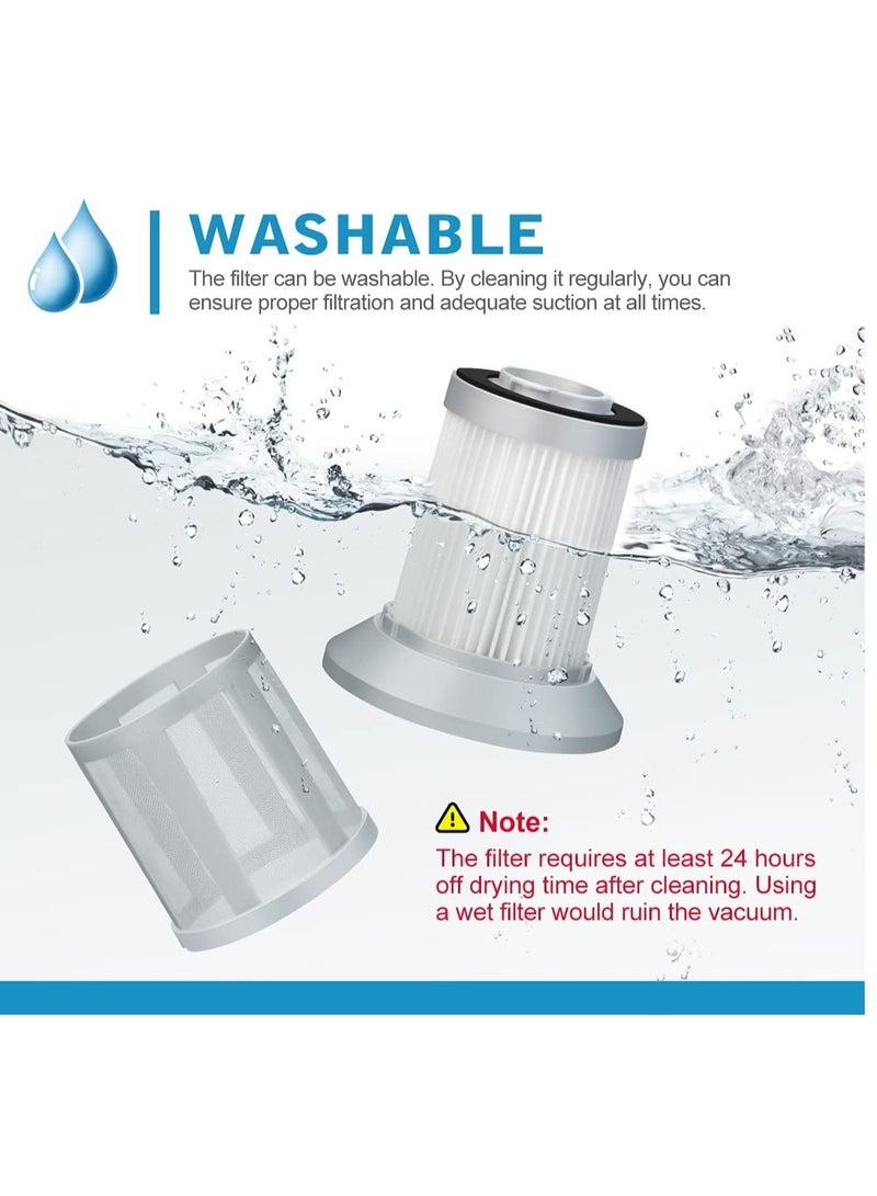 Barakah Vacuum Cleaner Replacement Filter Compatible with Bissell 2156A 1665 16652 1665W Zing Canister Compare to Part 1613056 Washable Mesh Floor Washer Core Filter 1 Pack - Image 5