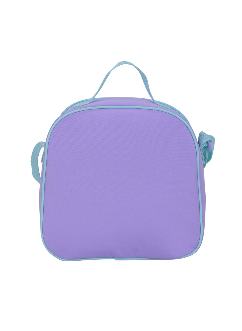 Barbie مجموعة حقائب ترولي باربي 3 قطع للفتيات - مجموعة أمتعة للأطفال 12 بوصة مع حقيبة أقلام وحقيبة غداء - وردي - Image 5