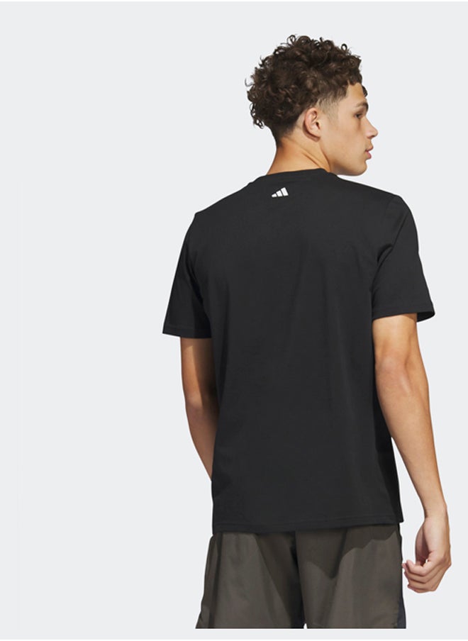 adidas Originals - Chain Net Basketball Graphic T-Shirt - Image 1