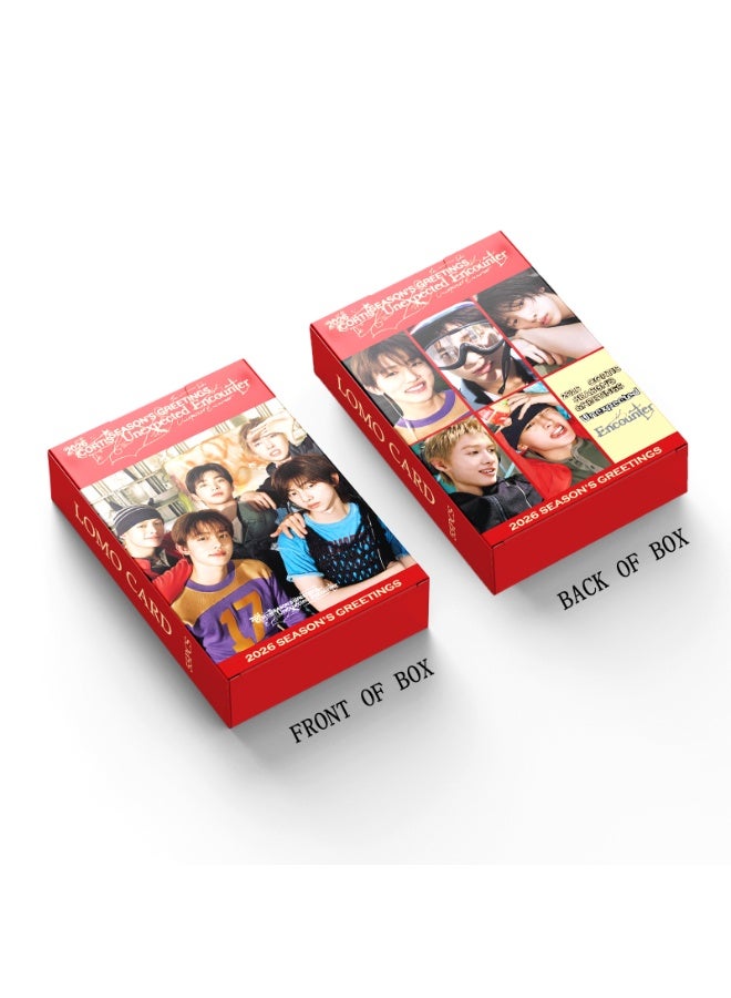 Harse 55Pcs CORTIS 2026 SEASON'S GREETINGS Lomo Cards - Image 4