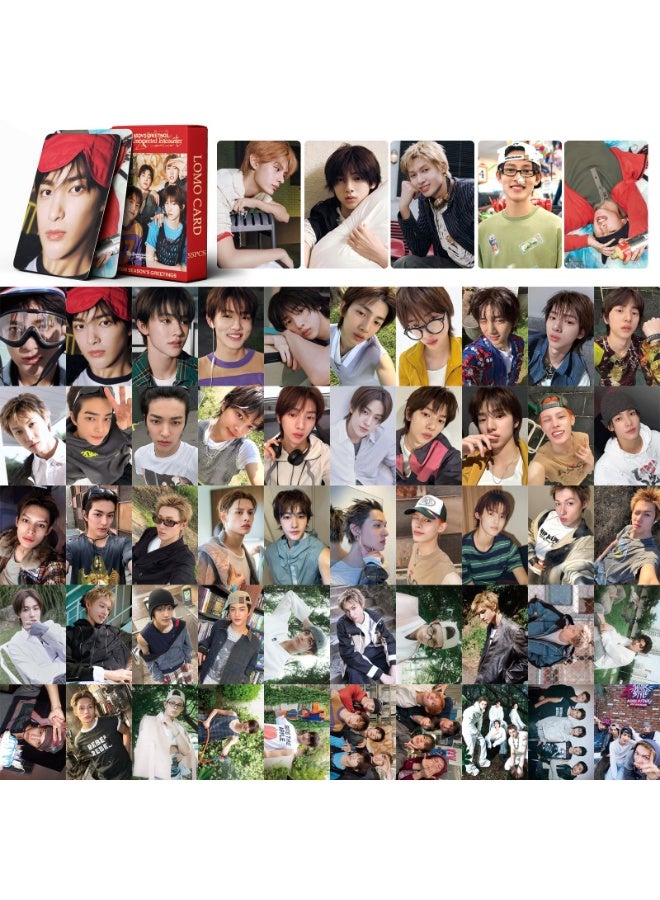 Harse 55Pcs CORTIS 2026 SEASON'S GREETINGS Lomo Cards - Image 2