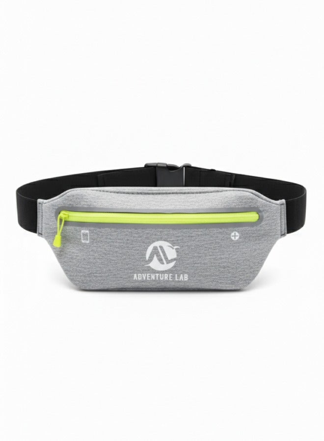 مختبر المغامرة حقيبة حزام الجري المقاومة للماء وحقيبة الخصر للرجال والنساء، حقيبة الجري الرياضية خفيفة الوزن مع حزام قابل للتعديل وجيوب آمنة بسحاب للركض والمشي لمسافات طويلة وركوب الدراجات والسفر - Image 1