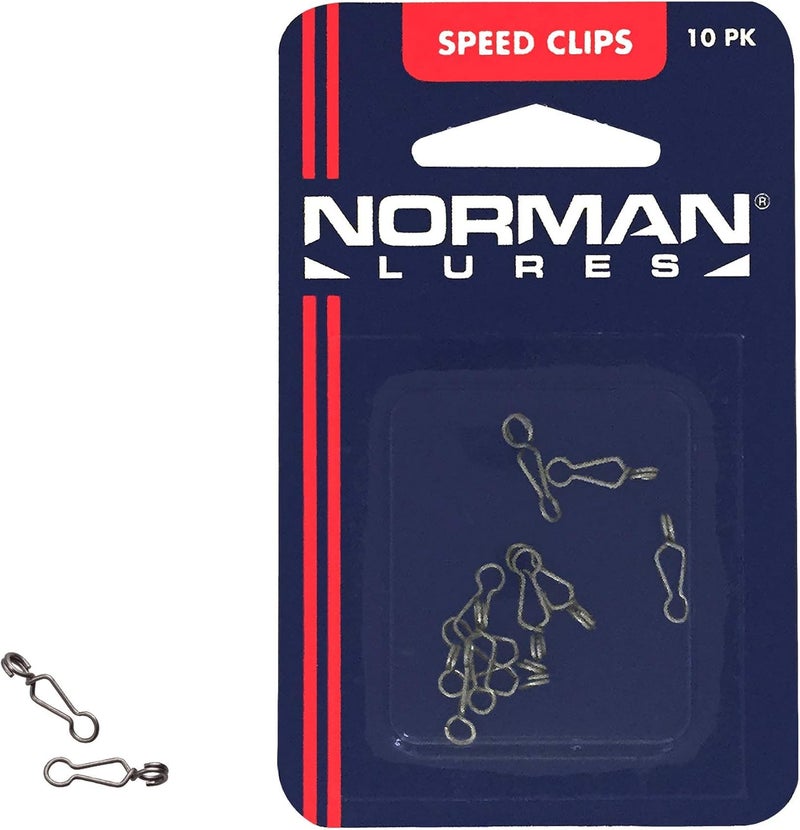 Lures Speed Clips for Quick and Easy Fishing Lure Attachement