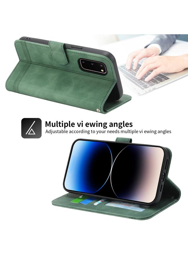 S-TOP Case For Samsung Galaxy S20 Dierfeng Dream Line Leather Phone Case - Image 4