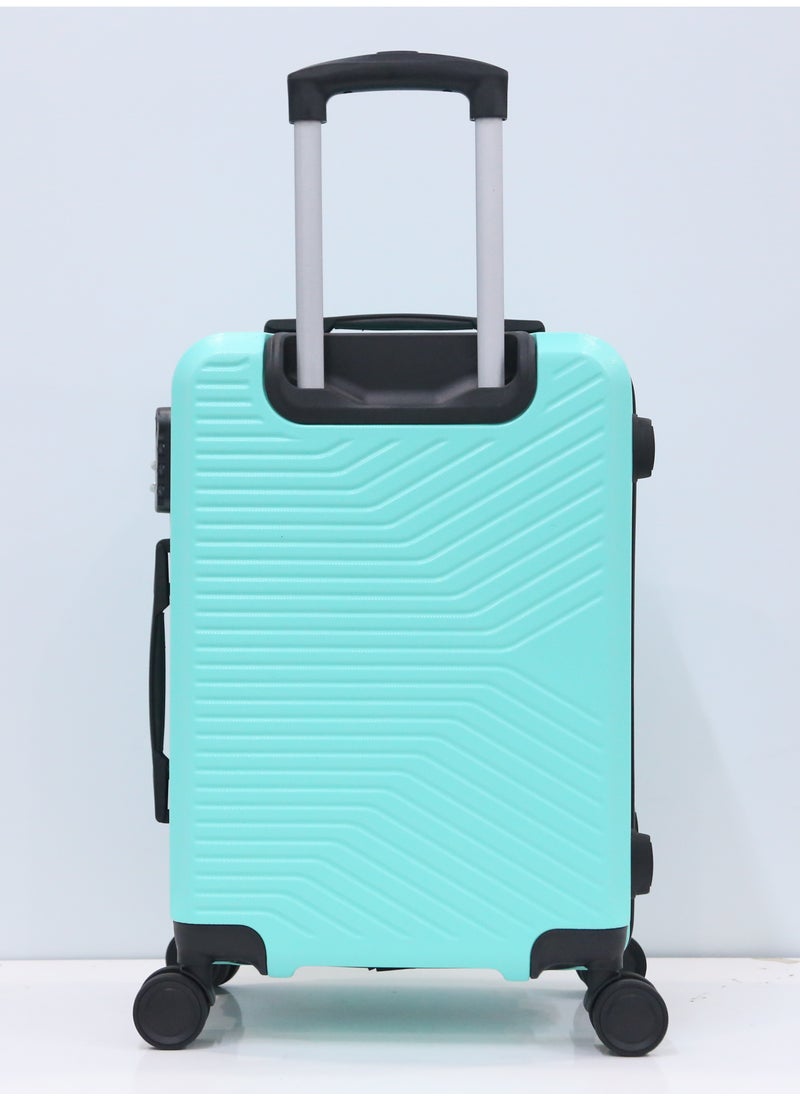 VIPTOUR - Hardside Spinner 4 Wheels Luggage Trolley With Number Lock - Image 1
