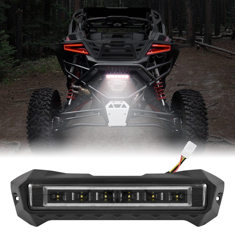 مصباح خلفي LED للسيارة SAUTVS لسيارة بولاريس RZR PRO R 2022-2024 ملحقات مصباح الفرامل الثالث المركزي LED مصباح خلفي مساعد