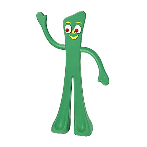 Multipet Gumby Latex Dog Toy Squeaky Toy for All Dogs EasytoClean Dog Squeaky Toys for Cuddling Chewing Playing Cute Pet Toy 9 Green - Image 1