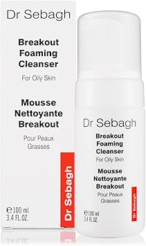 Dr. Sebagh Dr Sebagh Breakout Foaming Cleanser 100 ml Clears Blemishes Breakouts Purifies Skin Reduces Irritation Controls Oil Removes Makeup Dirt Impurities Preserves the Faces Moisture - Image 1