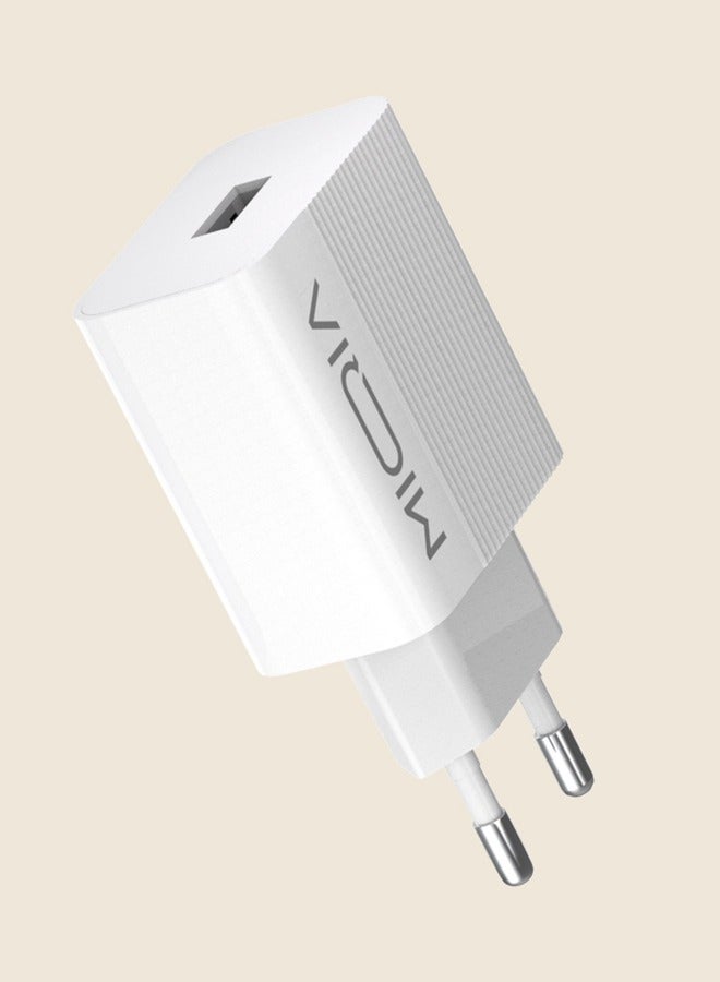 Miqia MA01 Fast Charger With Type C cable White - Image 2