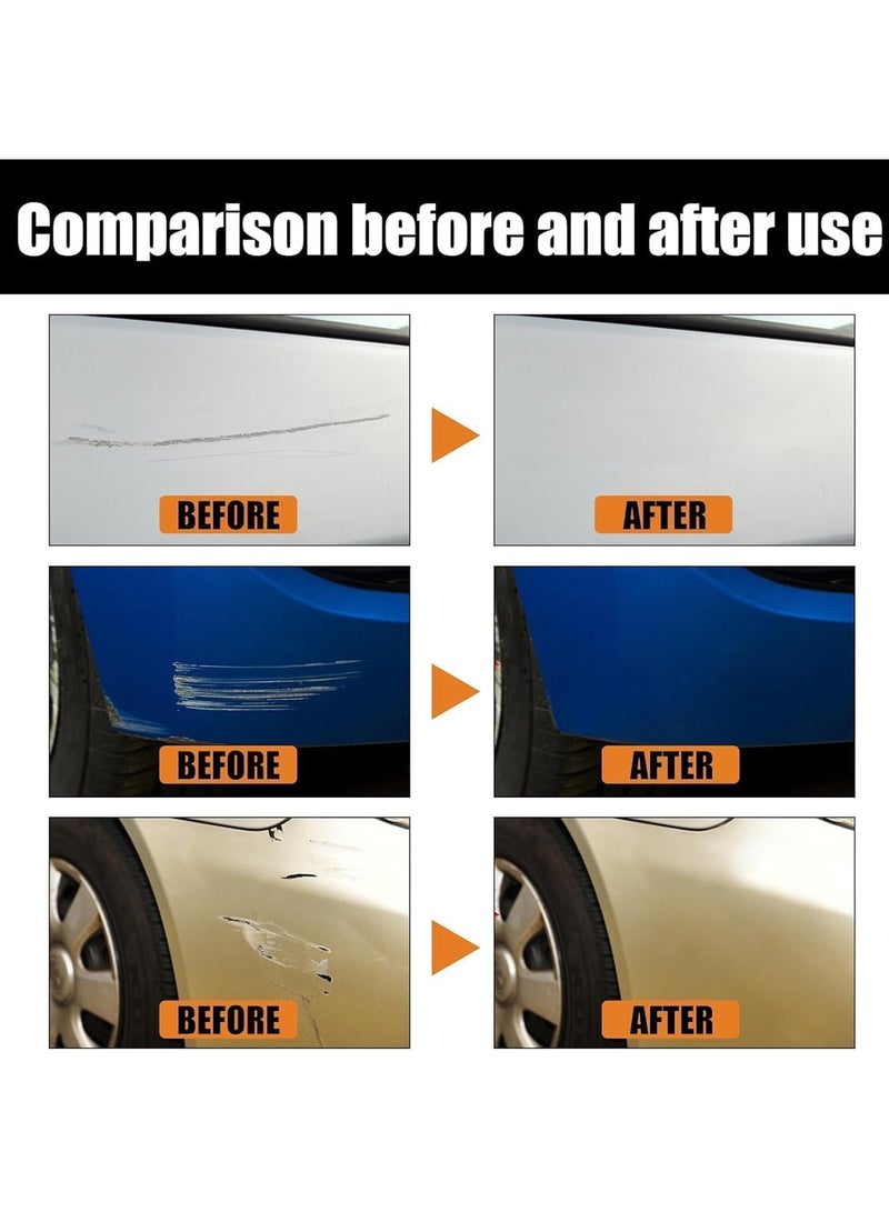 GETSUN Car Scratch Remover Kit GT-7109 Paint Scratch Repair Cream Polish Compound Swirl Remover Light Scratch Cleaner Scuff Mark Remover Car Body Paint Restorer Kit with Sponge Cloth for Car Bike SUV Truck. - Image 3