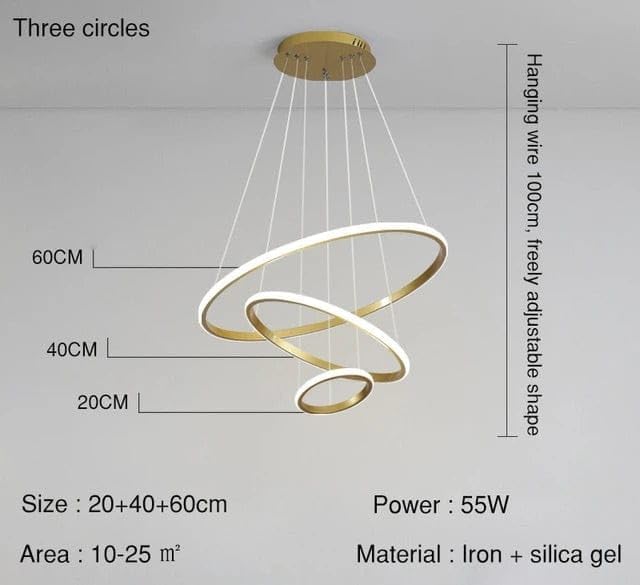 Lyse Decor Chandelier, Jhumar Light for Hall Ceiling, Jhoomer for Living Room, Hanging Pendant Lamp for Bedroom, Dining Room (CH12 GD) - Image 3