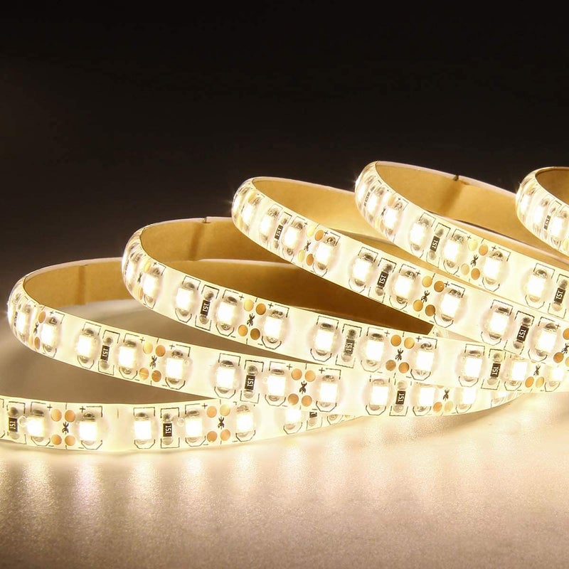 SUPERNIGHT 600pcs LED Light Strip Waterproof Warm White 4000K, Super Bright 600pcs LEDs, 16.4ft LED Flexible Rope Lights, Lighting for Garden/Home/Kitchen/Under Cabinet/Christmas/Party/Bedroom - Image 4