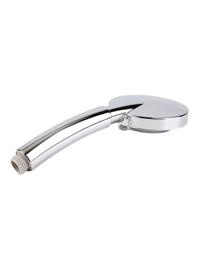 NIBEMINENT Universal Durable Handheld Water-Saving Pressure Rain Shower Head Silver 13 x 3centimeter  - Image 1