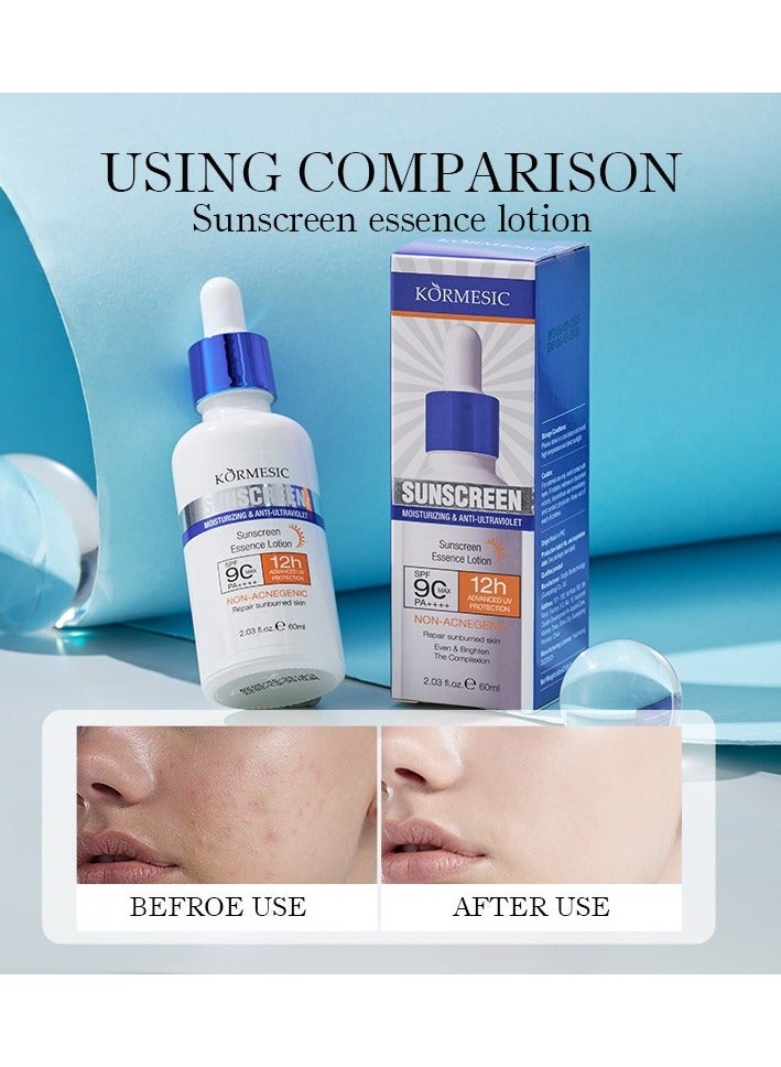 Kormesic غسول جوهر واقي من الشمس-حماية واسعة الطيف وترطيب البشرة 50 مل - Image 4