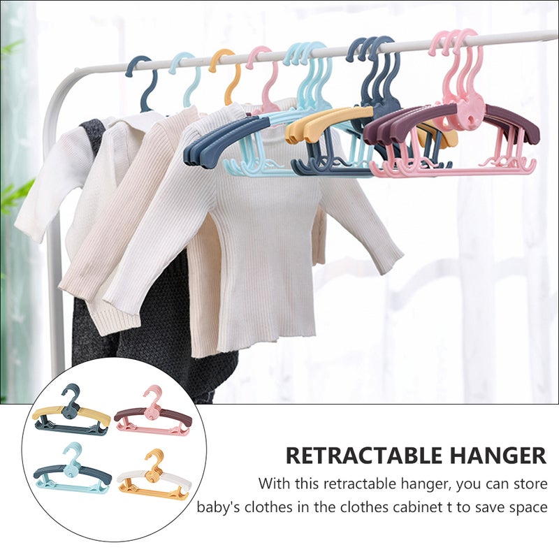 20pcs Elephant Hanger Telescopic Non-skid Baby Clothes Hanger - Image 5