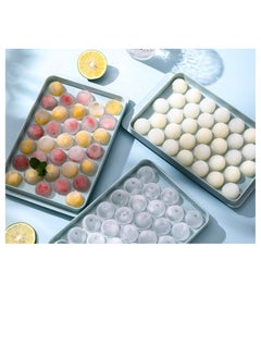 Y&D 1pcs ice cube mold tray blue 33 compartments  - Image 1